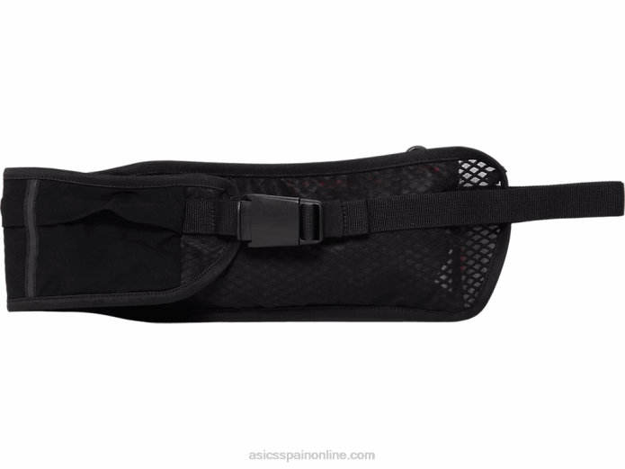 gran bolsa de cintura Asics 4L68954 rendimiento negro/tomate cherry