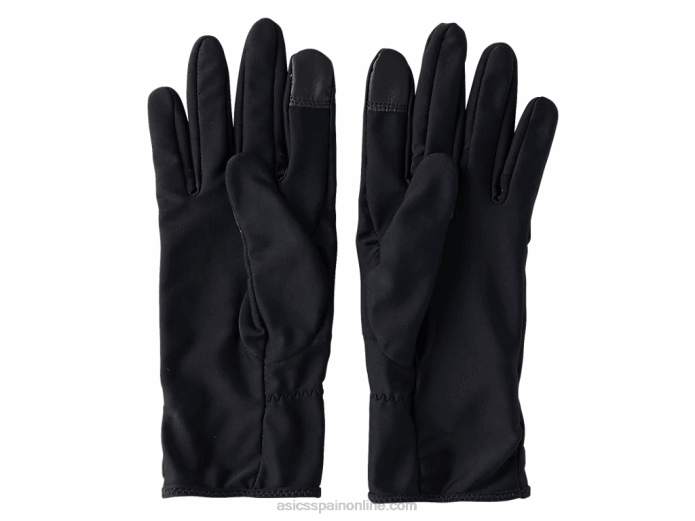 guantes para correr Asics 4L682094 rendimiento negro