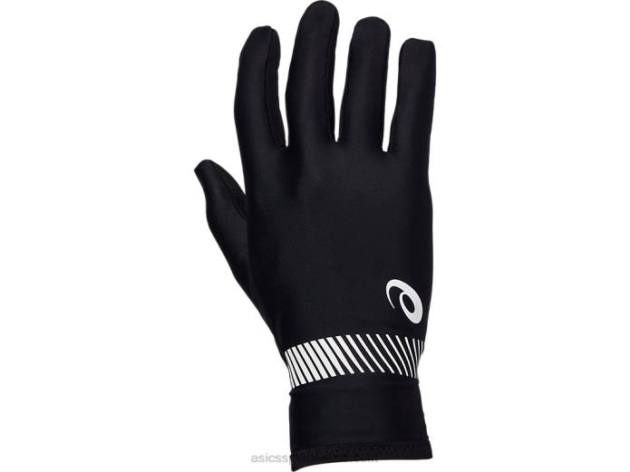 guantes para correr Asics 4L68972 negro/blanco brillante