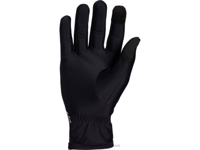 guantes para correr Asics 4L68972 negro/blanco brillante