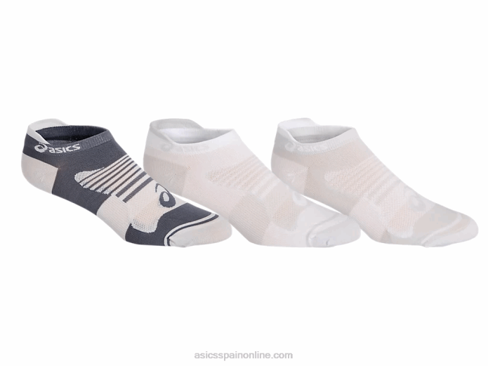 Quick Lyte Plus para mujer, paquete de 3 Asics 4L684181 blanco brillante/negro