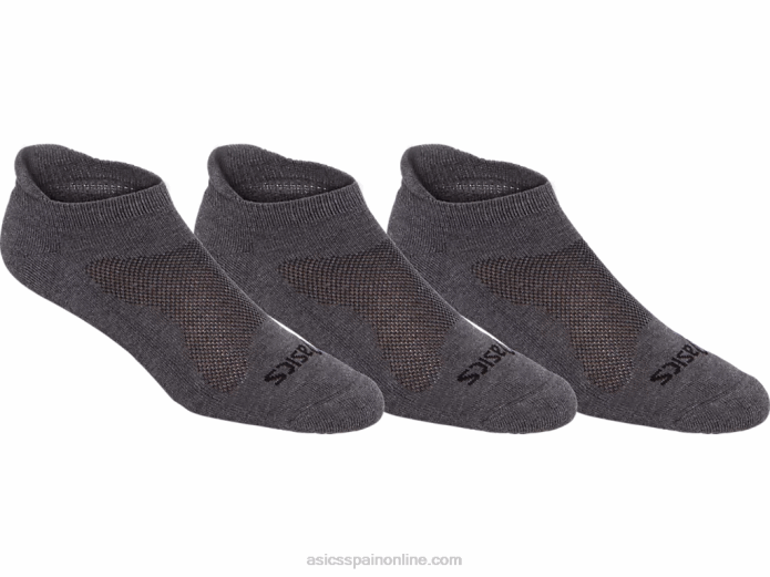 cojín de corte bajo (paquete de 3) Asics 4L68577 brezo gris