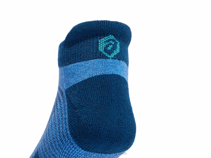 cojín de corte bajo (paquete de 3) Asics 4L68779 peligro green/lake drive multi