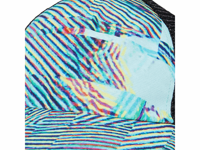 gorra con estampado gráfico Asics 4L681457 verde oasis