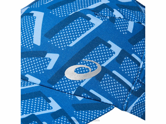gorra con tejido gráfico Asics 4L681528 unidad de lago