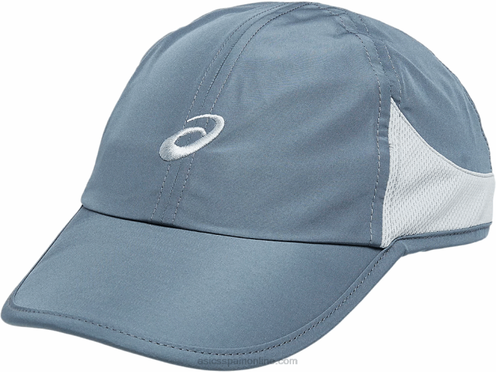 gorra mad dash para hombre Asics 4L682084 gris oscuro/gris claro
