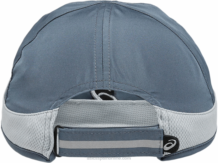 gorra mad dash para hombre Asics 4L682084 gris oscuro/gris claro