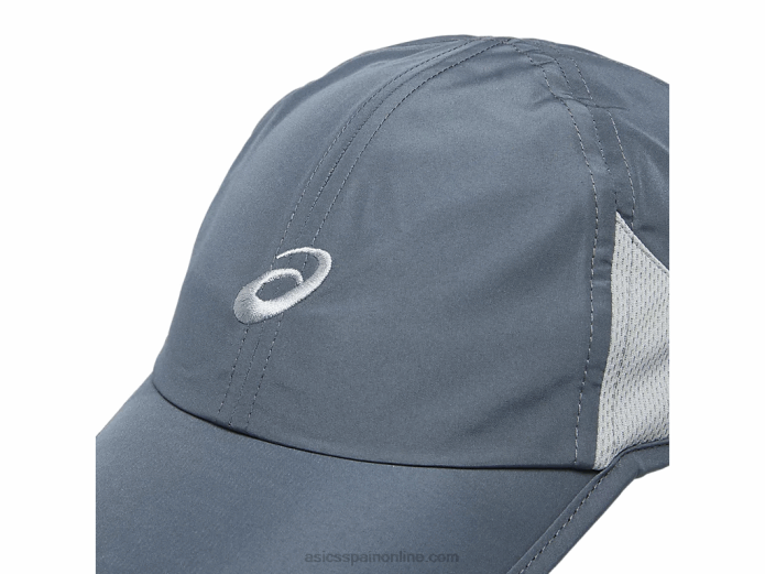gorra mad dash para hombre Asics 4L682084 gris oscuro/gris claro