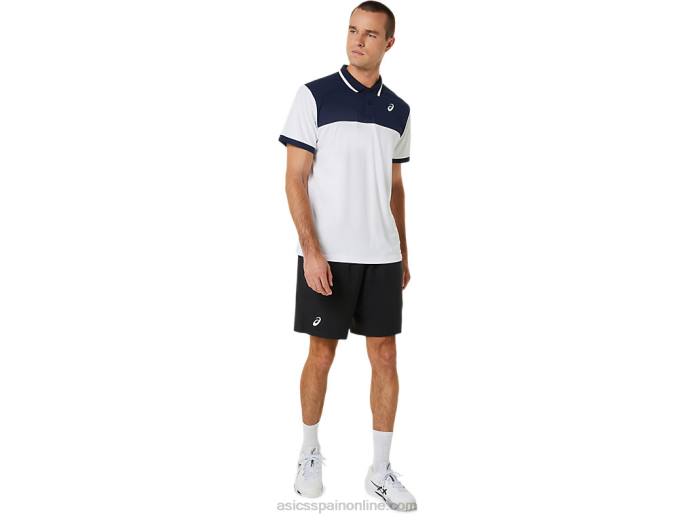 cancha de hombres 9in short Asics 4L68374 rendimiento negro