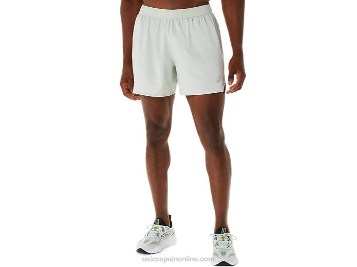 carretera de los hombres 5 en corto Asics 4L68434 salvia ligera