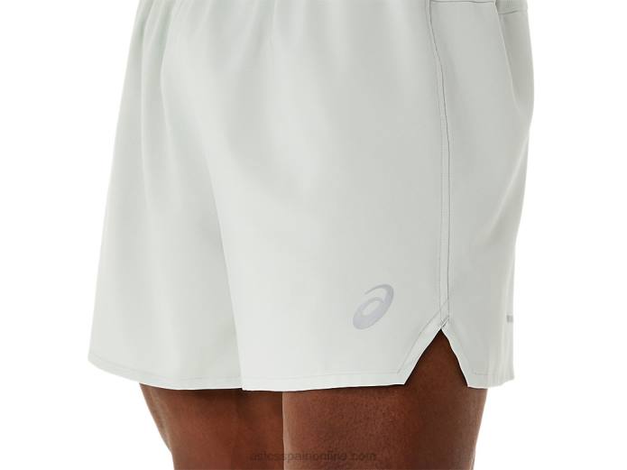 carretera de los hombres 5 en corto Asics 4L68434 salvia ligera