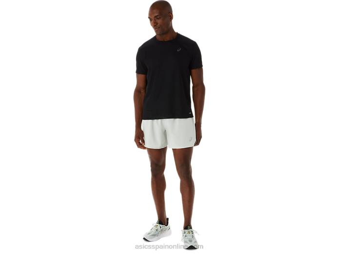 carretera de los hombres 5 en corto Asics 4L68434 salvia ligera