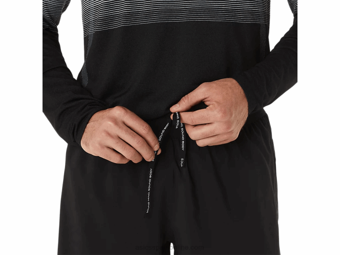 carretera hombre 2-n-1 5in short Asics 4L681053 rendimiento negro