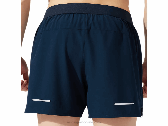 carretera hombre 2-n-1 5in short Asics 4L681957 azul francés