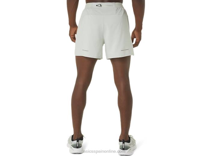 carretera hombre 2-n-1 5in short Asics 4L68502 salvia ligera