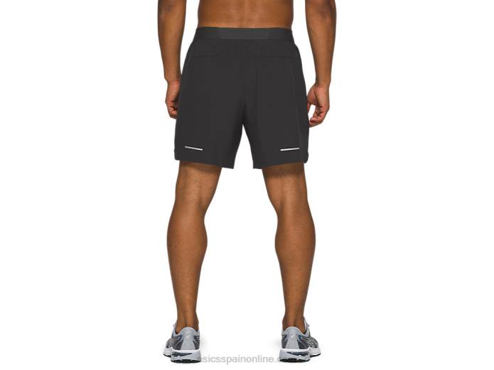 carretera hombre 2-n-1 7in short Asics 4L682101 gris grafito
