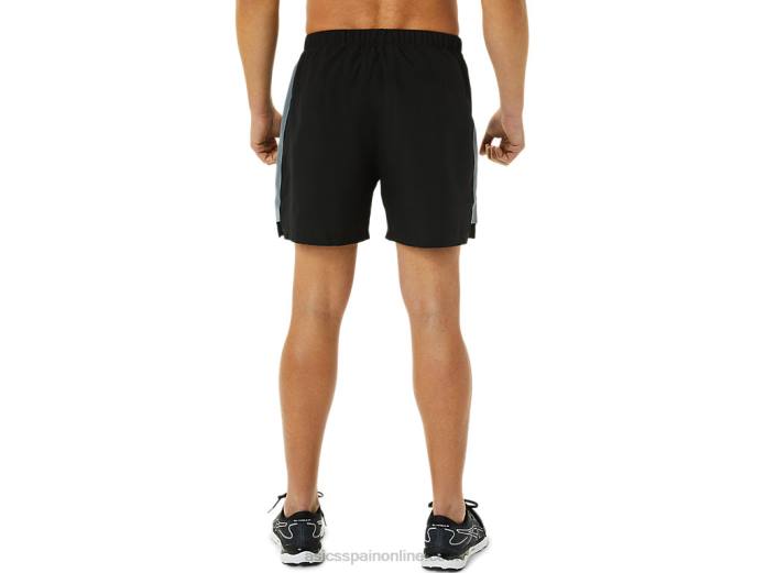 conjunto de hombre 5in short Asics 4L68937 rendimiento negro