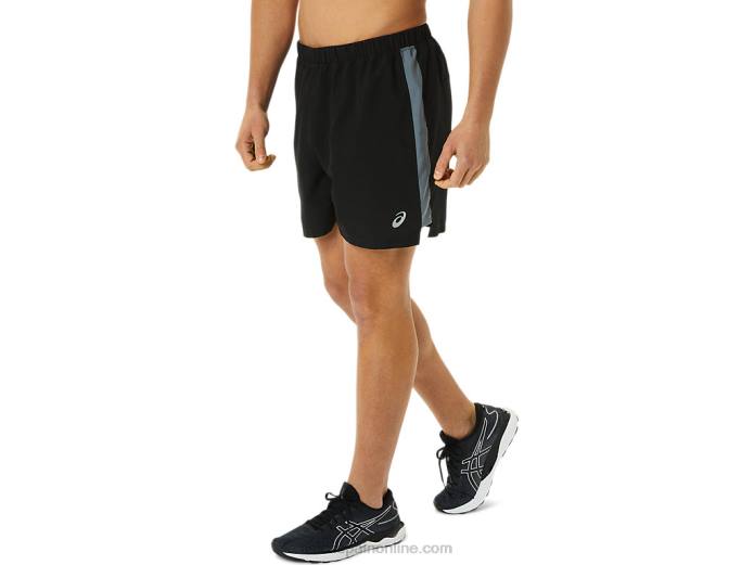 conjunto de hombre 5in short Asics 4L68937 rendimiento negro
