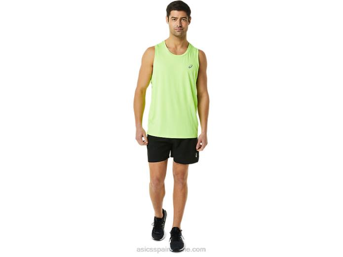conjunto de hombre 5in short Asics 4L68937 rendimiento negro