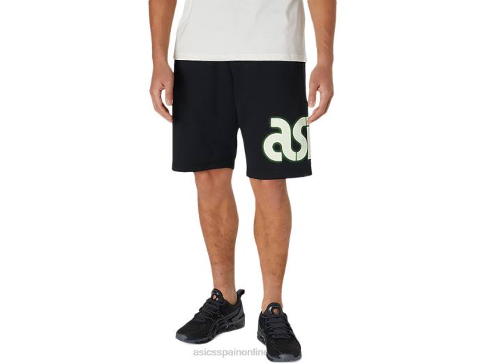 corto de los hombres Asics 4L681735 rendimiento negro