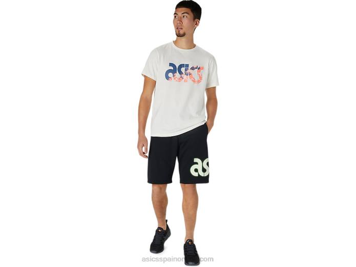 corto de los hombres Asics 4L681735 rendimiento negro