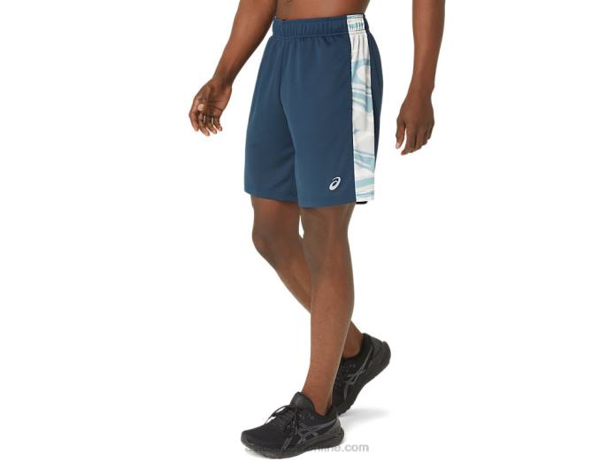 entrenamiento corto Asics 4L6894 azul francés/tono polar
