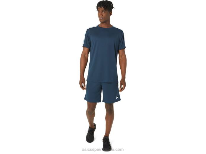 entrenamiento corto Asics 4L6894 azul francés/tono polar