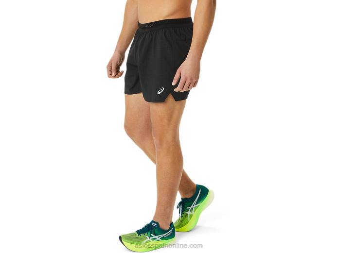 hombres ventilar 5in corto Asics 4L681061 rendimiento negro