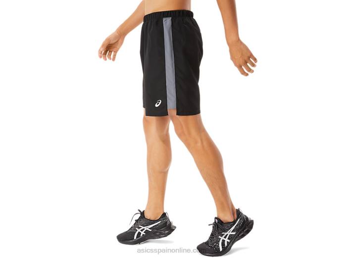 m listo para usar 7in short wch Asics 4L681360 rendimiento negro