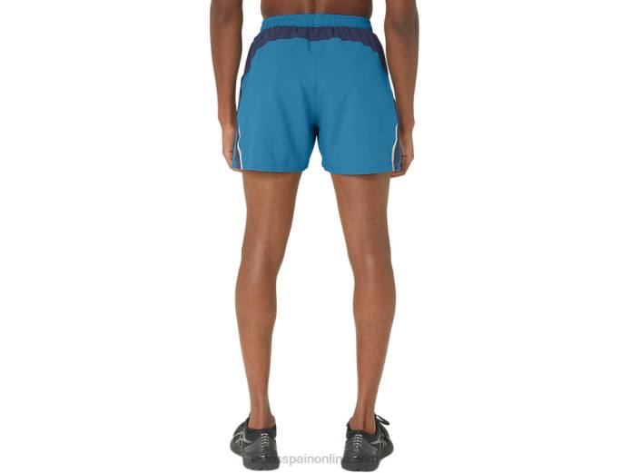 pantalón corto 2.0 de 5 pulgadas pr lyte para hombre Asics 4L68290 isla azul