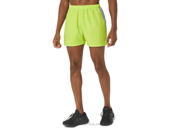 pantalón corto 2.0 de 5 pulgadas pr lyte para hombre Asics 4L68297 ralladura de lima tecnología nagashi