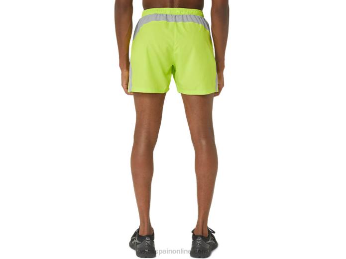 pantalón corto 2.0 de 5 pulgadas pr lyte para hombre Asics 4L68297 ralladura de lima tecnología nagashi