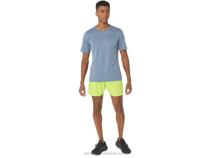 pantalón corto 2.0 de 5 pulgadas pr lyte para hombre Asics 4L68297 ralladura de lima tecnología nagashi