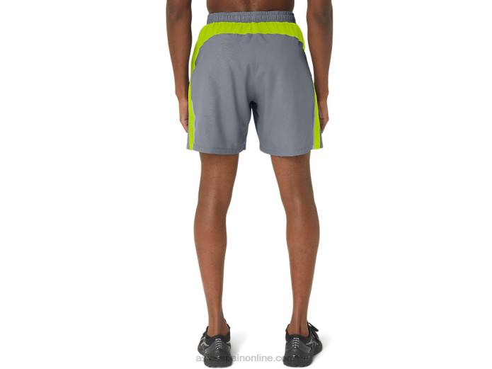 pantalón corto 2.0 pr lyte de 7 pulgadas para hombre Asics 4L68291 yeso/ralladura de lima