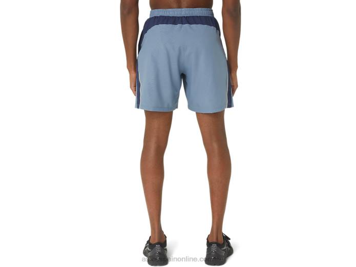 pantalón corto 2.0 pr lyte de 7 pulgadas para hombre Asics 4L6834 tecnología azul acero nagashi