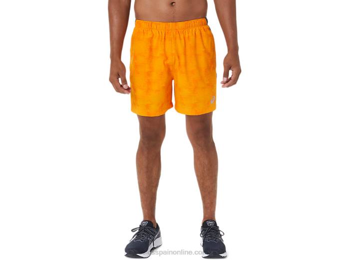pantalón corto de 5 pulgadas pr lyte para hombre Asics 4L681039 corbata tinte ámbar