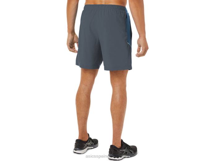 pantalón corto de 7 pulgadas pr lyte para hombre Asics 4L681018 metrópolis/azul