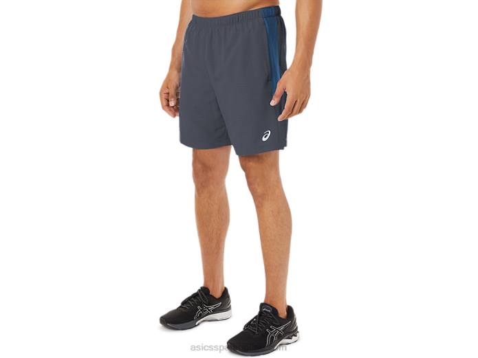 pantalón corto de 7 pulgadas pr lyte para hombre Asics 4L681018 metrópolis/azul