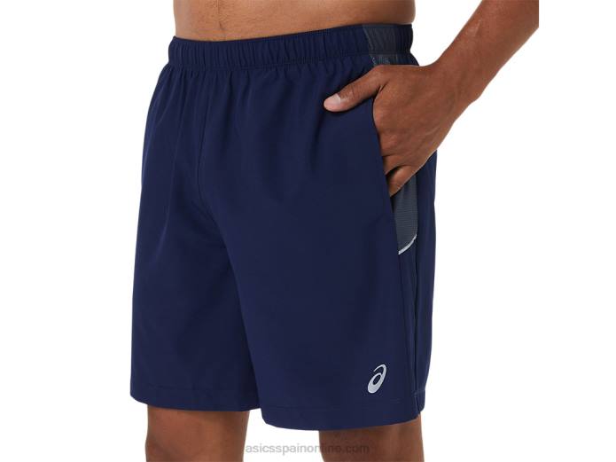 pantalón corto de 7 pulgadas pr lyte para hombre Asics 4L681078 chaquetón/gris portador