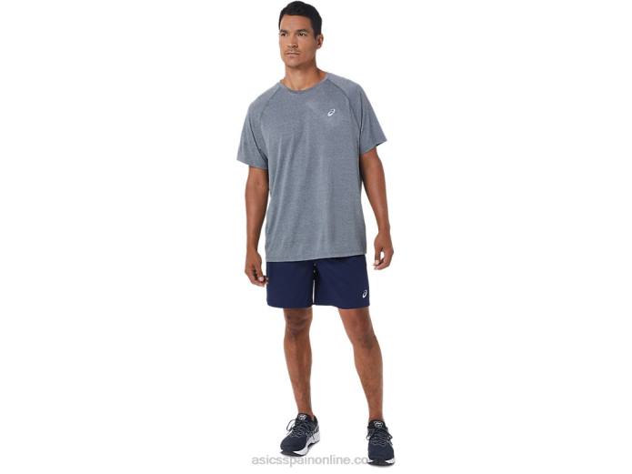 pantalón corto de 7 pulgadas pr lyte para hombre Asics 4L681078 chaquetón/gris portador