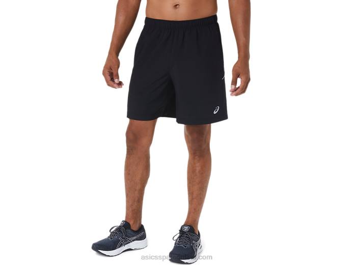 pantalón corto de 7 pulgadas pr lyte para hombre Asics 4L682080 rendimiento negro