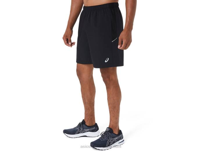 pantalón corto de 7 pulgadas pr lyte para hombre Asics 4L682080 rendimiento negro
