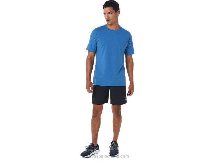 pantalón corto de 7 pulgadas pr lyte para hombre Asics 4L682080 rendimiento negro