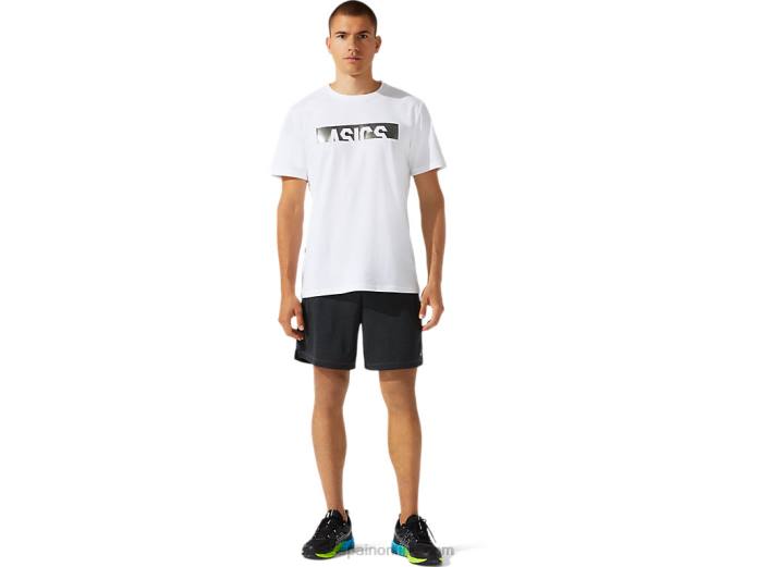 pantalón corto de entrenamiento tejido de 7 pulgadas para hombre Asics 4L681767 brezo gris oscuro