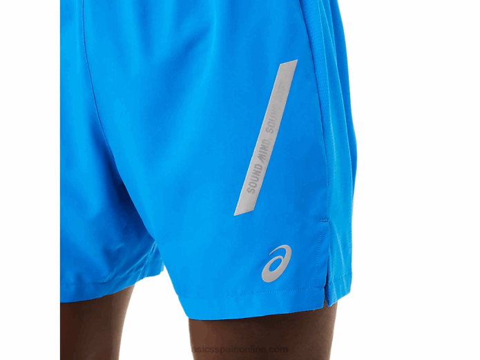 pantalón corto de hombre lite-show Asics 4L681675 azul eléctrico/azul francés