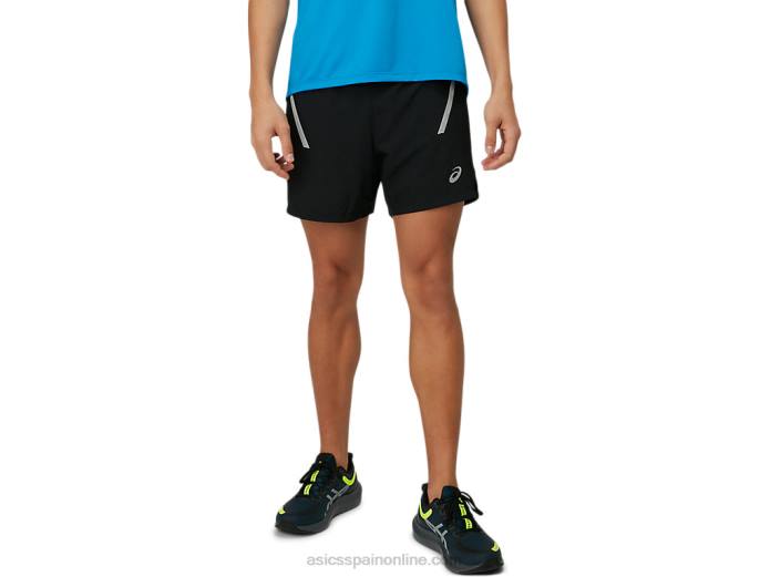 pantalón corto de hombre lite-show Asics 4L681676 rendimiento negro