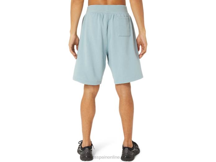 pantalón corto de polar Sunday sana para hombre Asics 4L6840 acero ligero