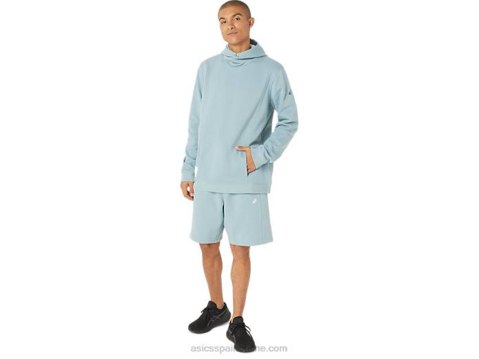 pantalón corto de polar Sunday sana para hombre Asics 4L6840 acero ligero