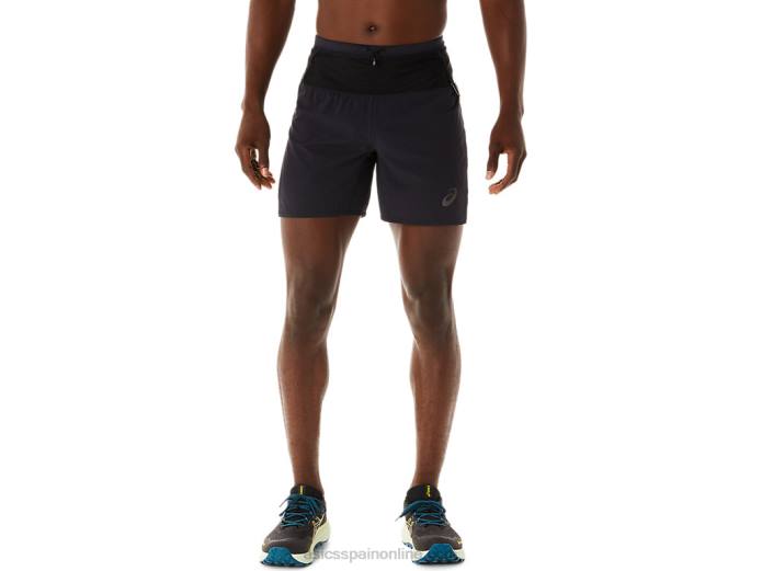 pantalón corto fujitrail hombre Asics 4L68486 rendimiento negro