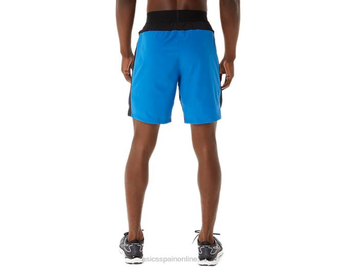 pantalón corto mezclador de 9 pulgadas para hombre Asics 4L681409 Lake drive/negro rendimiento